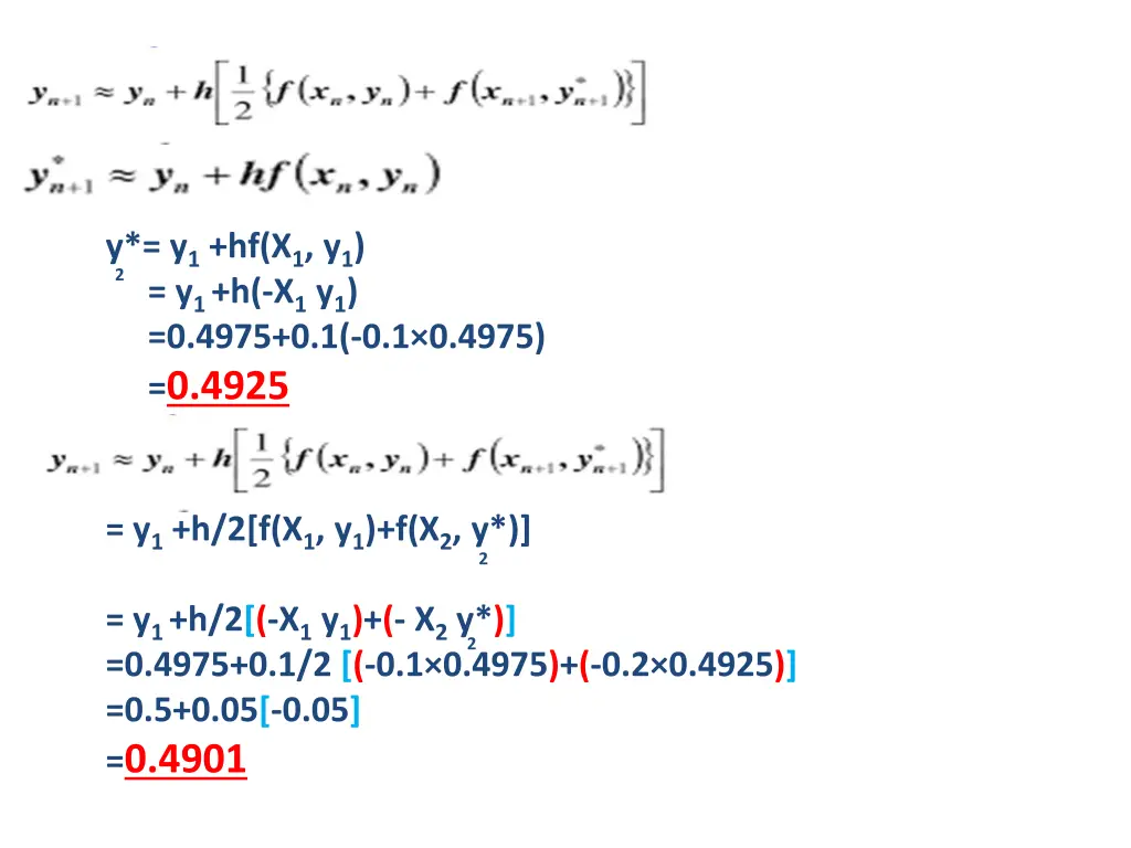 y y 1 hf x 1 y 1 y 1 h x 1 y 1 0 4975