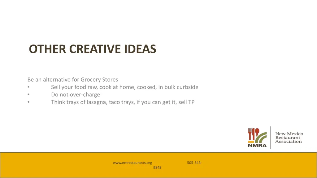 other creative ideas