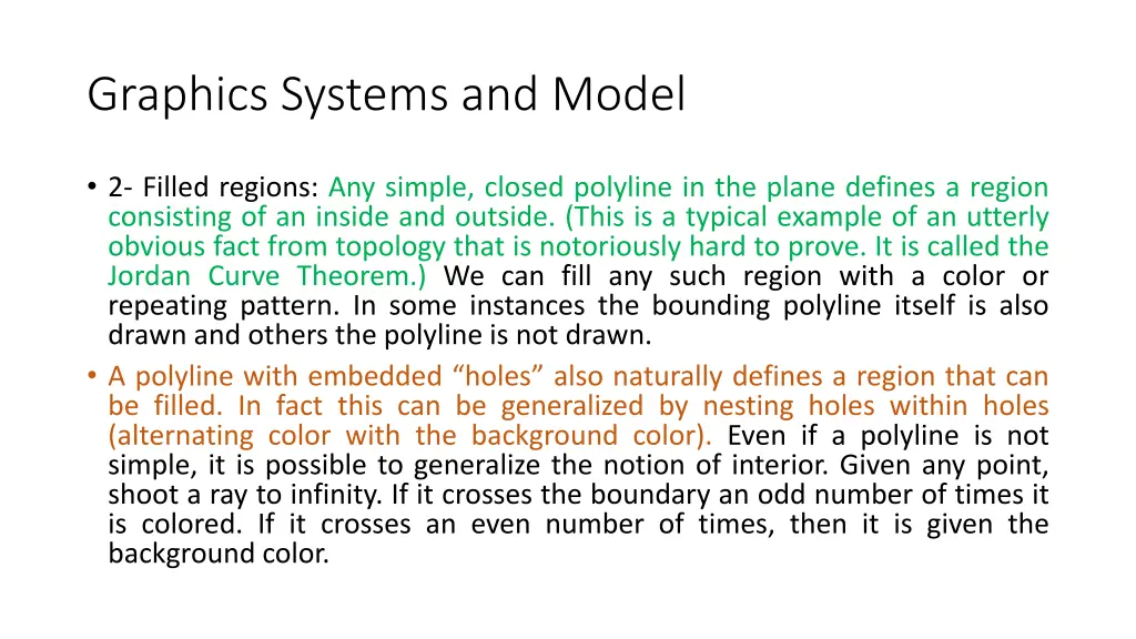 graphics systems and model 1