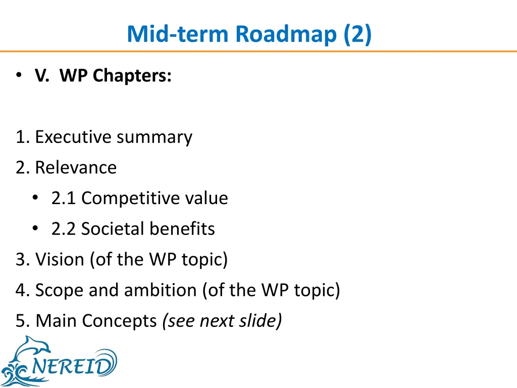 mid term roadmap 2