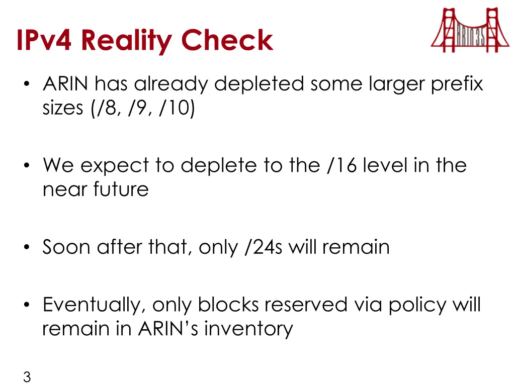 ipv4 reality check