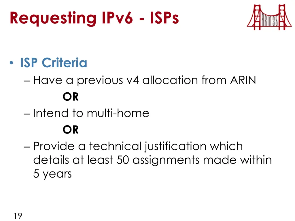 requesting ipv6 isps