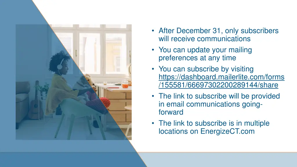 after december 31 only subscribers will receive
