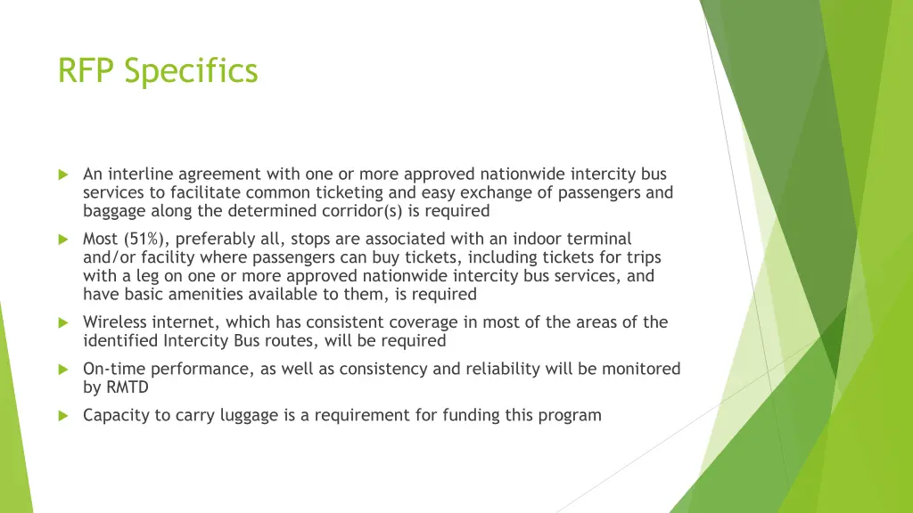 rfp specifics 1
