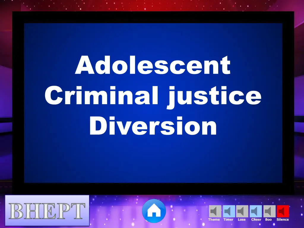 adolescent criminal justice diversion