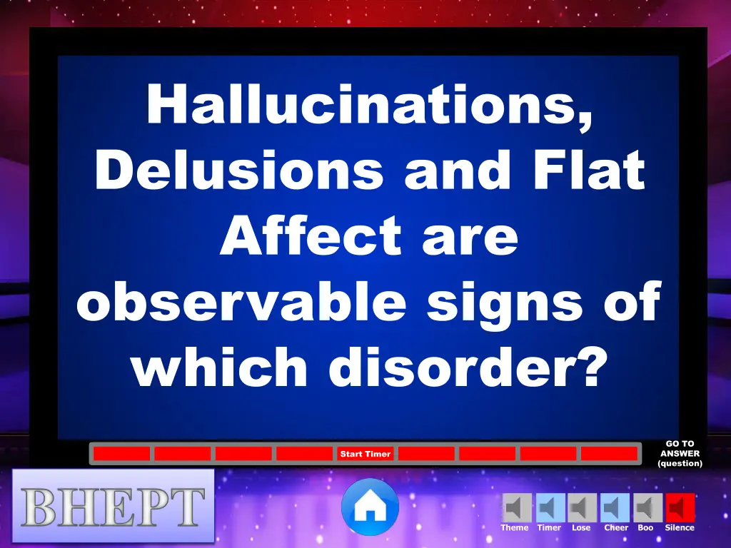 hallucinations delusions and flat affect