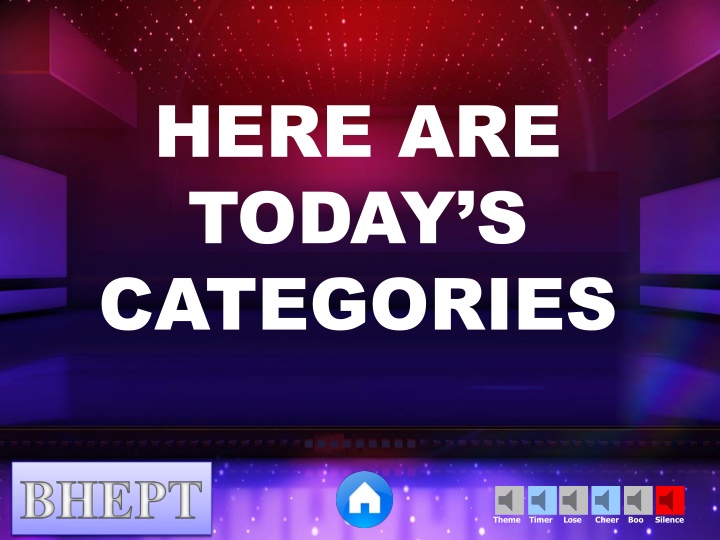 here are today s categories