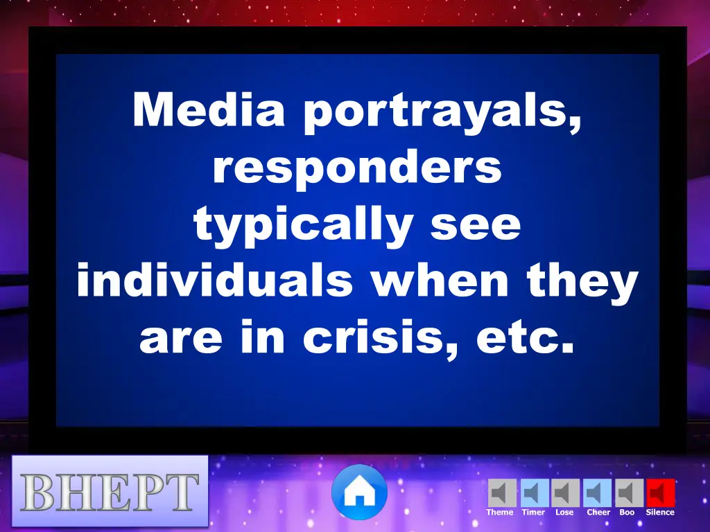 media portrayals responders typically