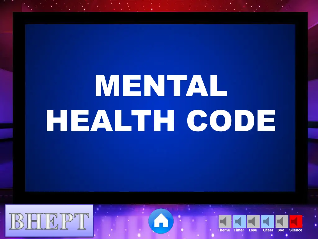 mental health code