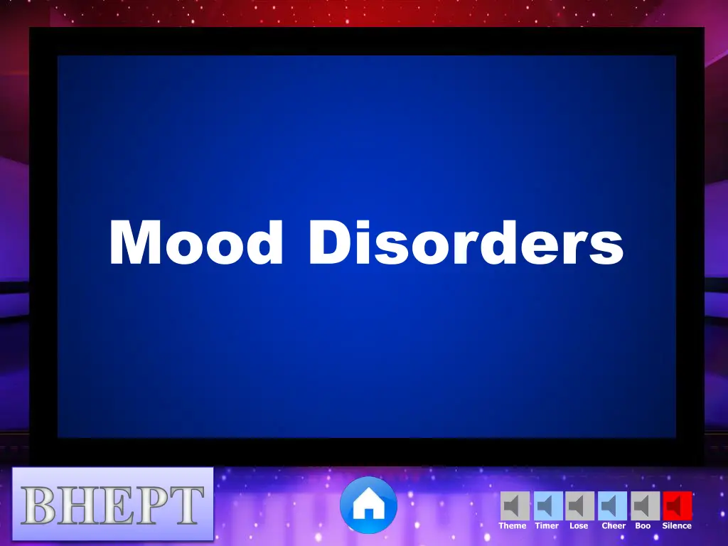 mood disorders