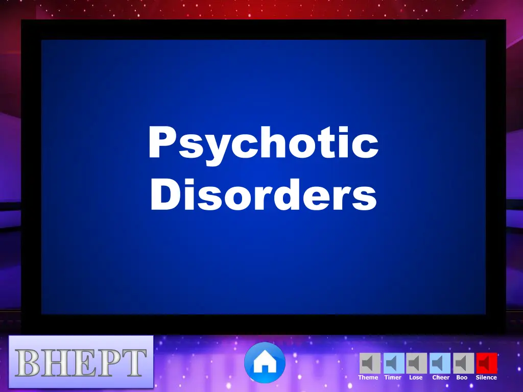 psychotic disorders