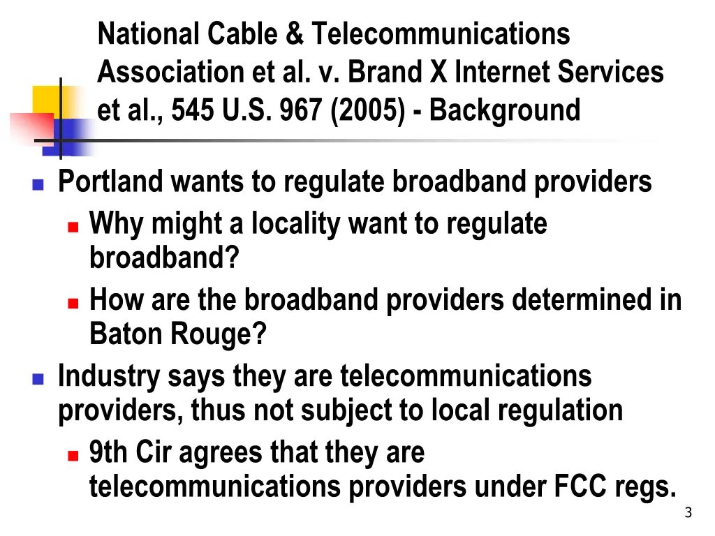 national cable telecommunications association