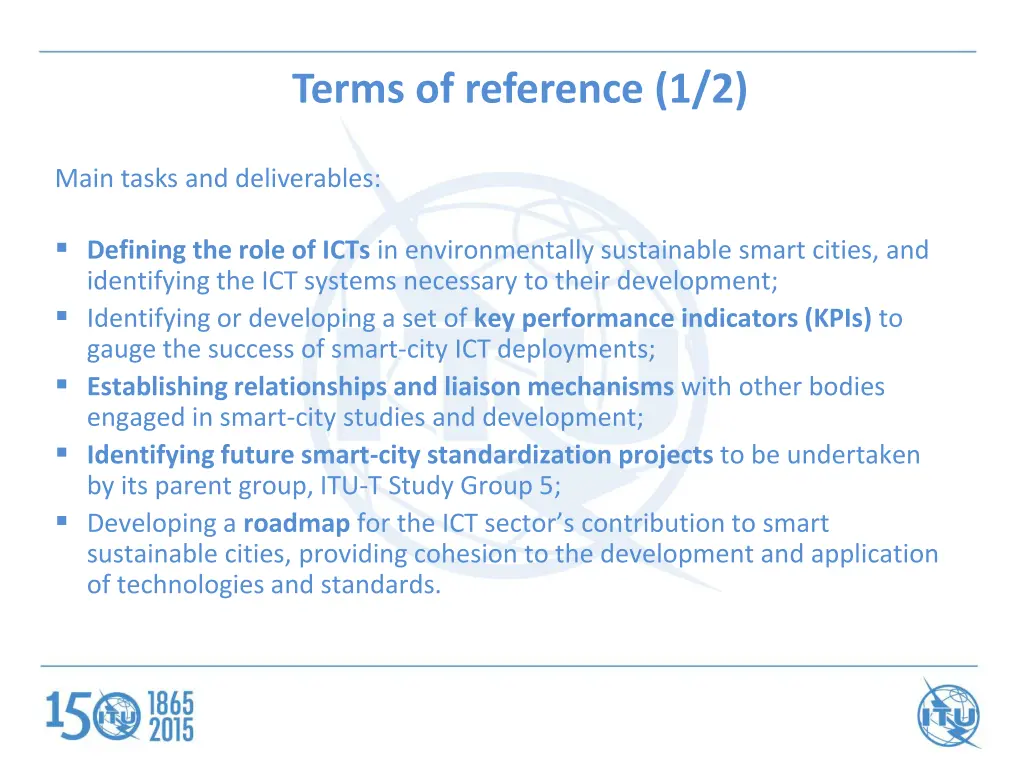 terms of reference 1 2