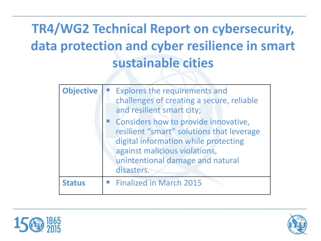 tr4 wg2 technical report on cybersecurity data