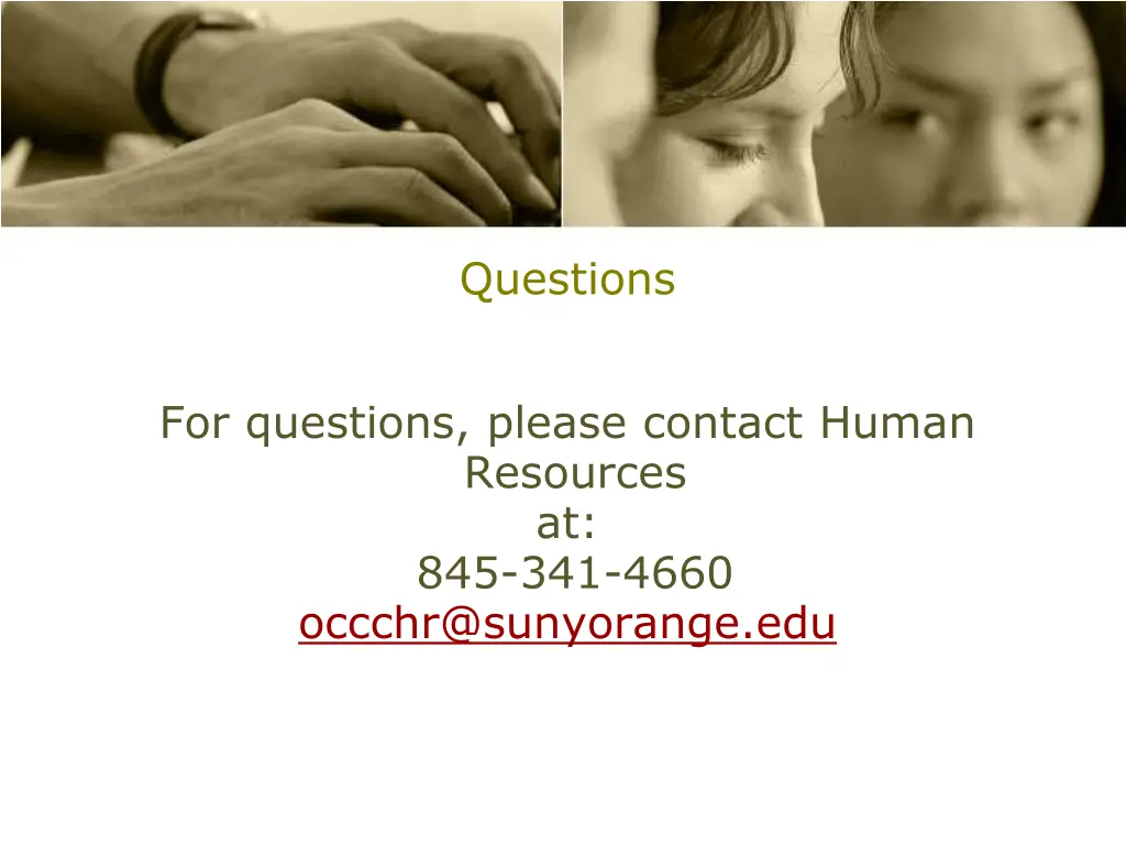 questions