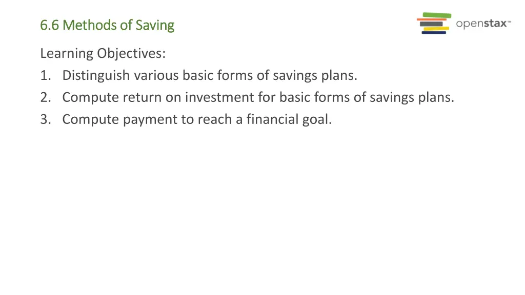 6 6 methods of saving 6 6 methods of saving