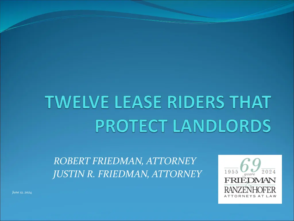 robert friedman attorney justin r friedman
