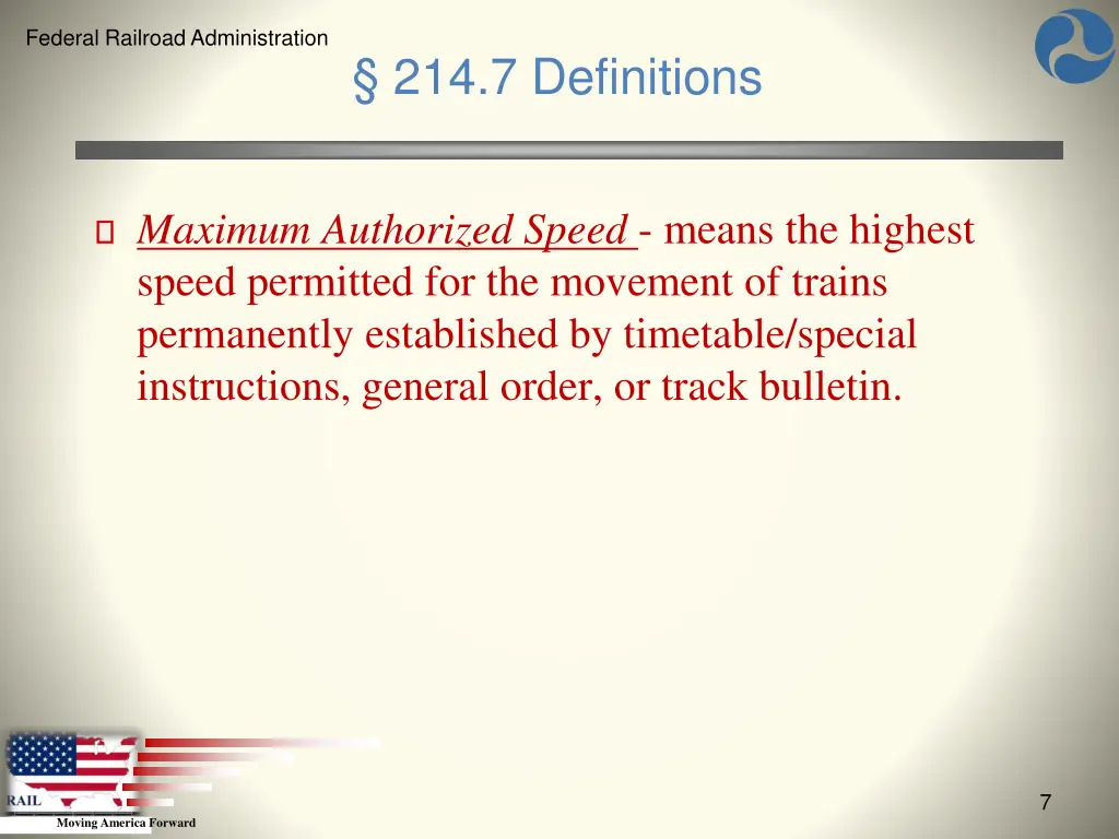 federal railroad administration 5