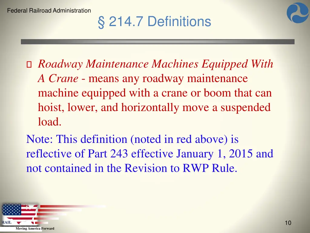 federal railroad administration 8