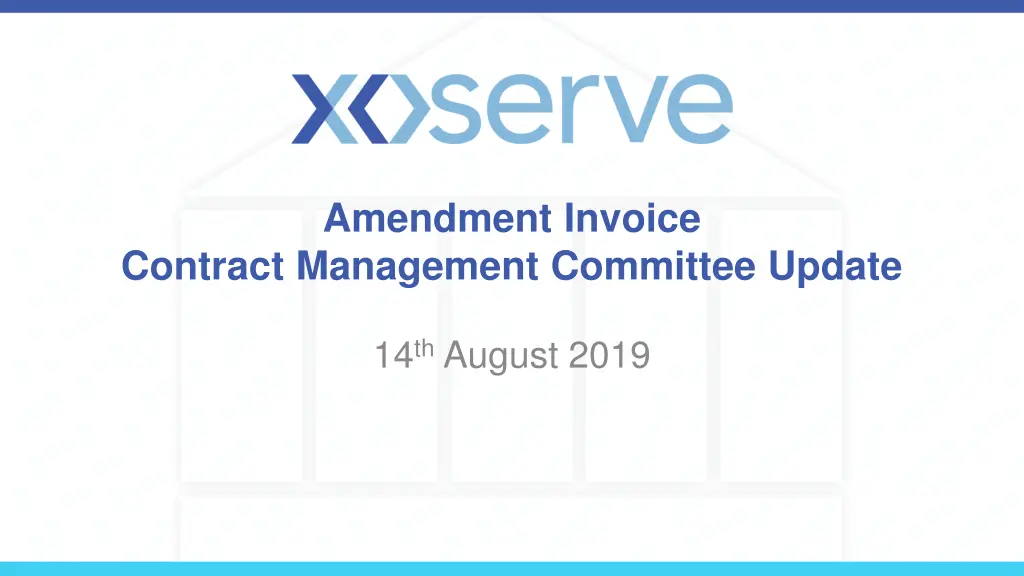 amendment invoice