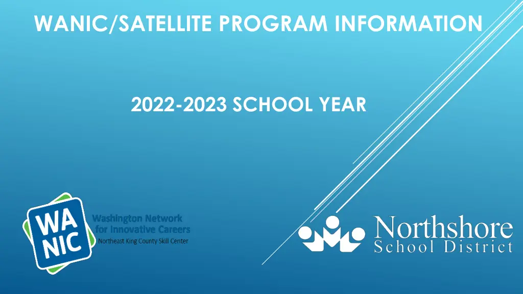 wanic satellite program information