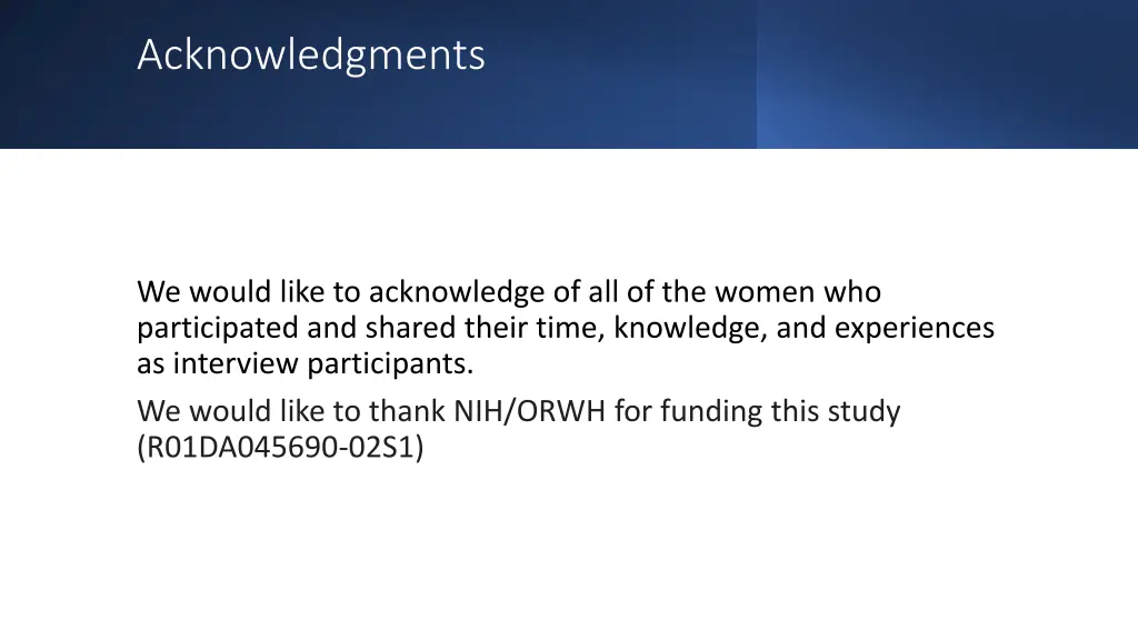 acknowledgments