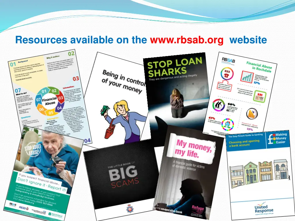 resources available on the www rbsab org website