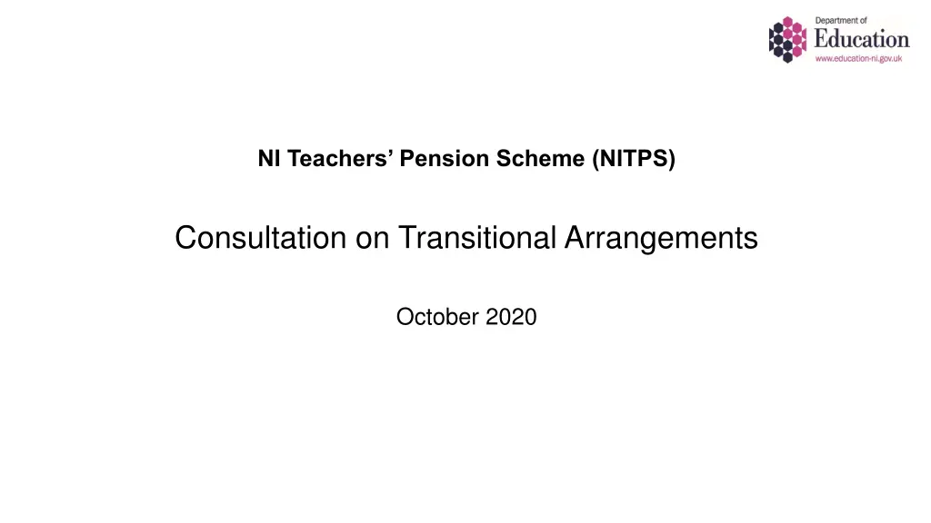 ni teachers pension scheme nitps