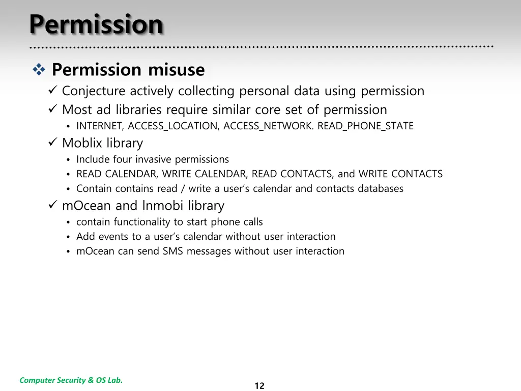 permission