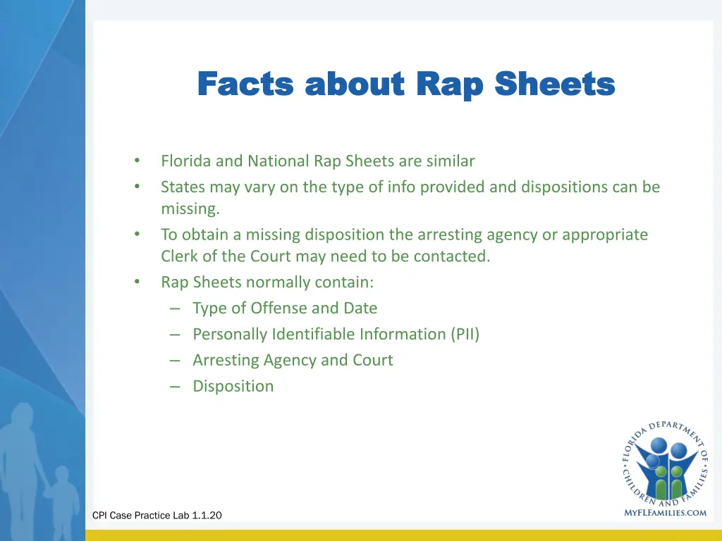 facts about rap sheets facts about rap sheets