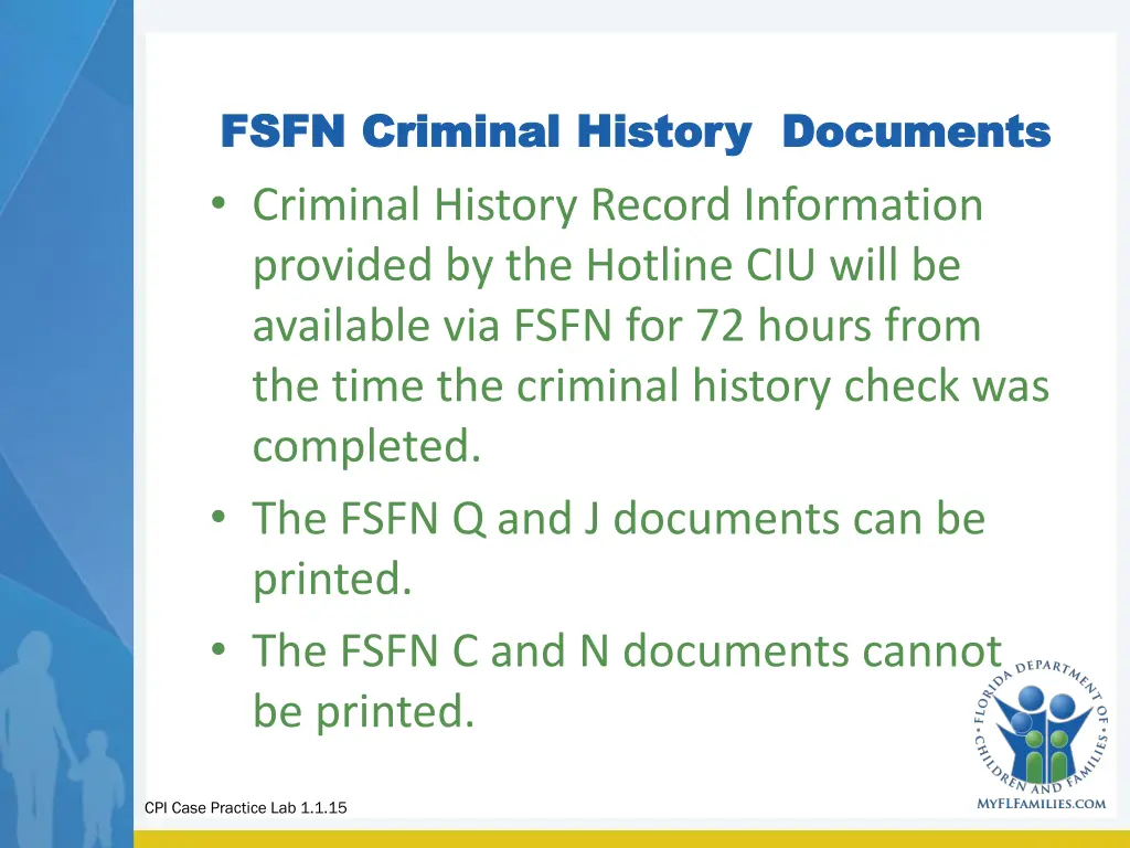 fsfn criminal history documents fsfn criminal