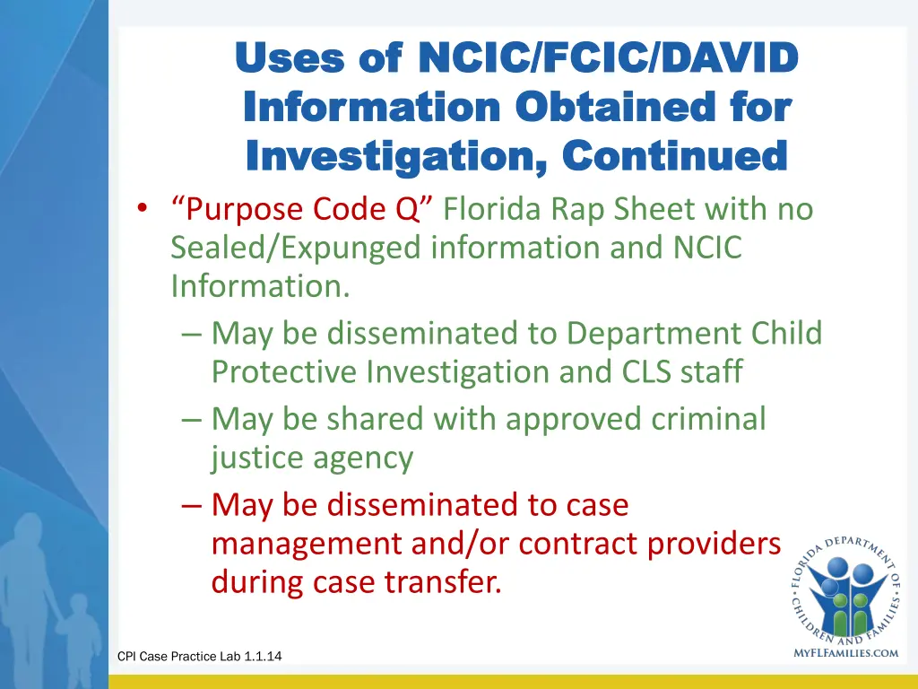uses of ncic fcic david uses of ncic fcic david 1