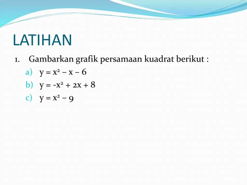 latihan