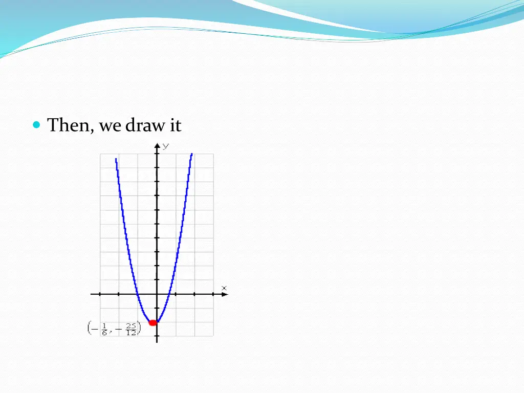 then we draw it