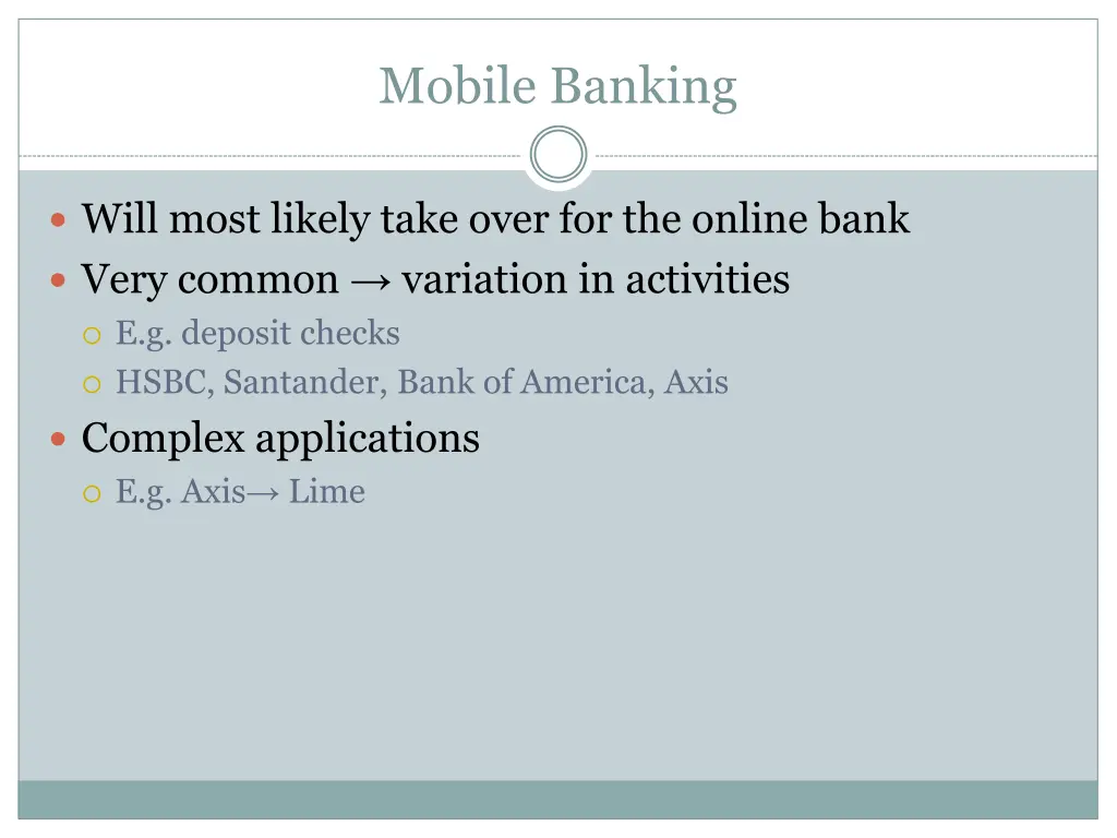 mobile banking