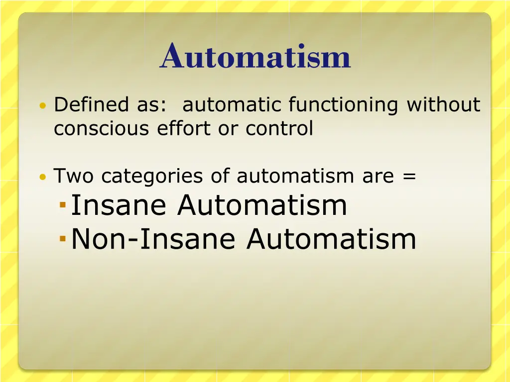 automatism