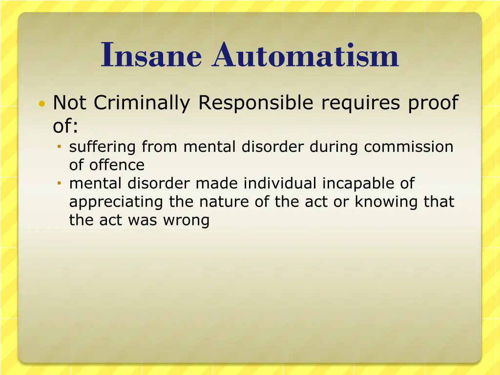 insane automatism 1