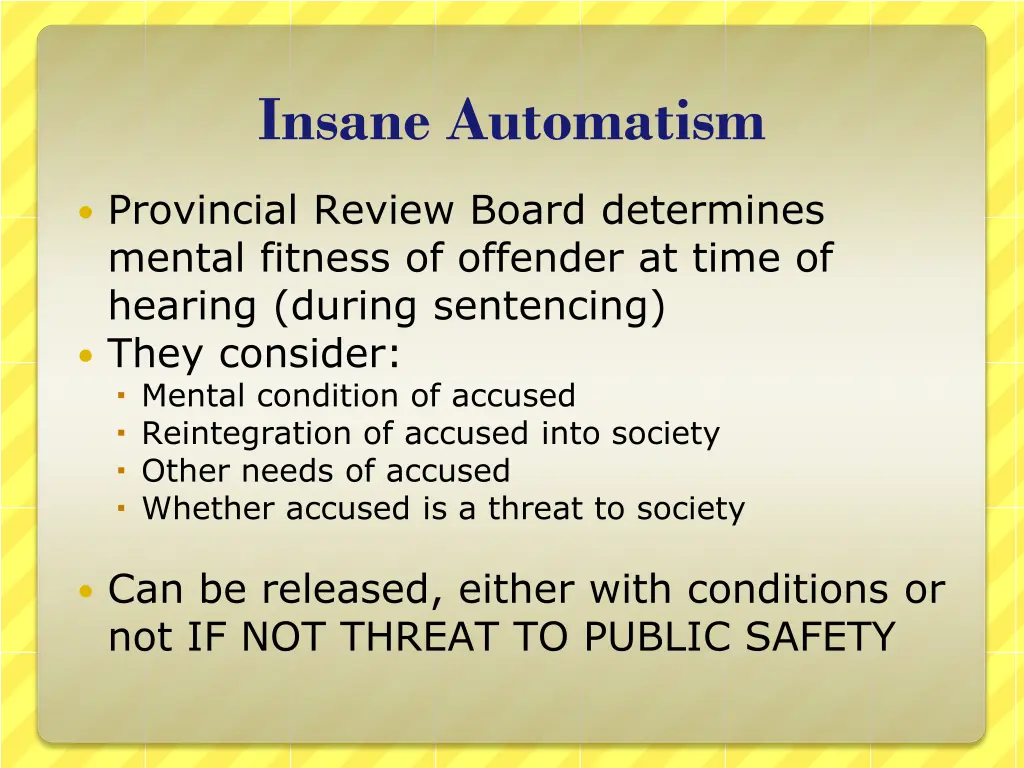 insane automatism 2