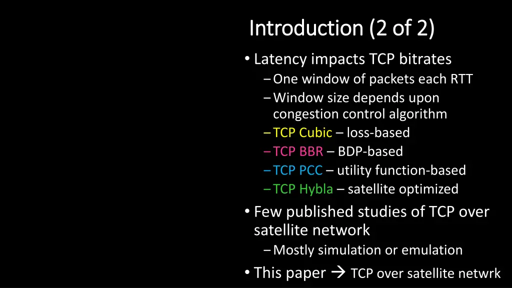introduction 2 of 2 introduction 2 of 2 latency