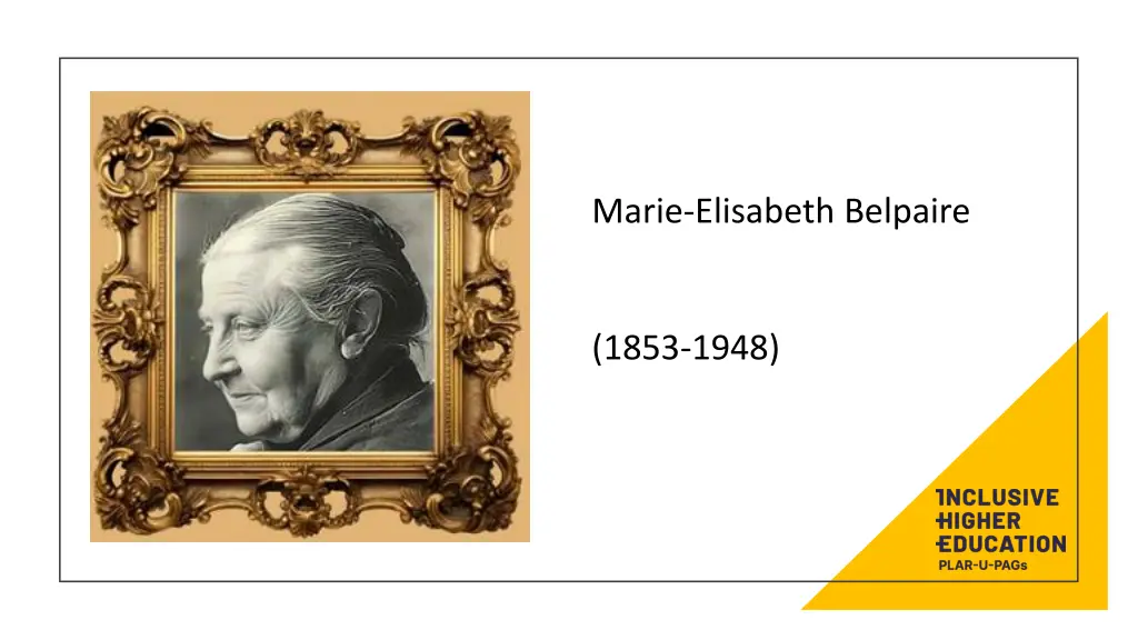 marie elisabeth belpaire