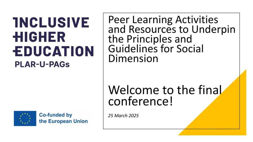 peer learning activities and resources