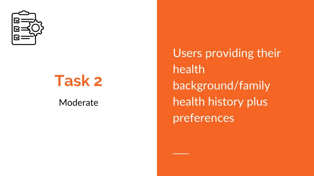 users providing their health background family