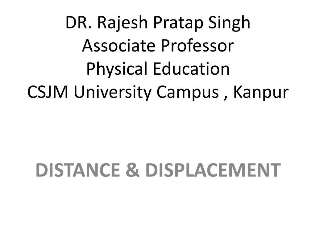 dr rajesh pratap singh associate professor
