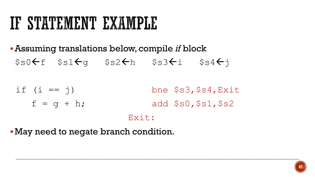 if statement example