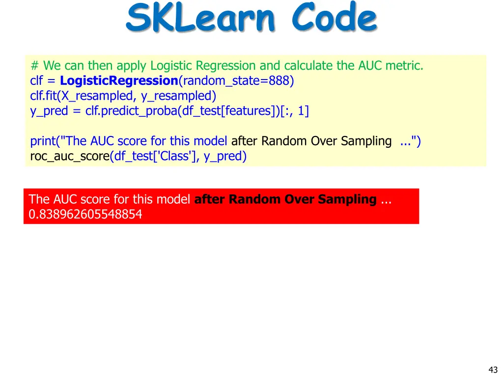 sklearn code 9