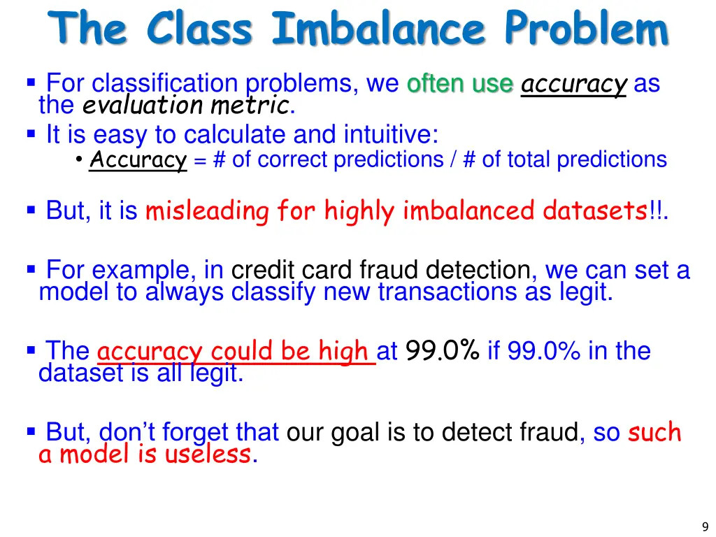 the class imbalance problem 2