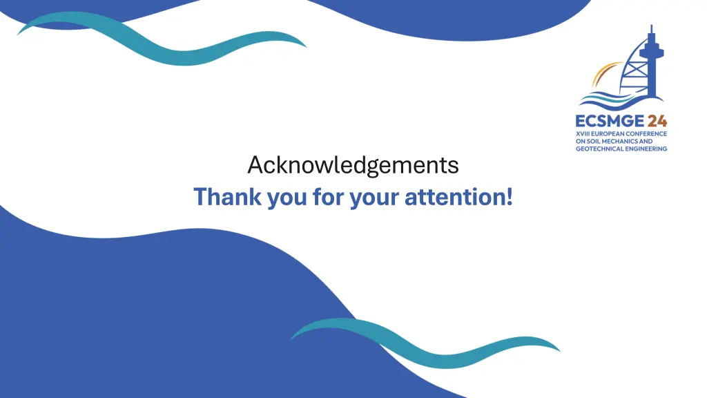 acknowledgements thank you for your attention