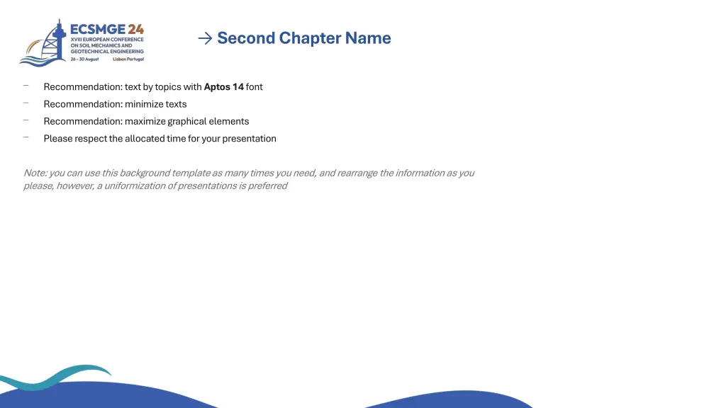 second chapter name