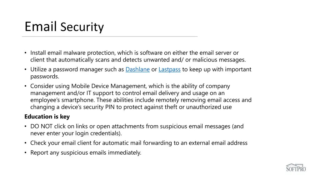 email security