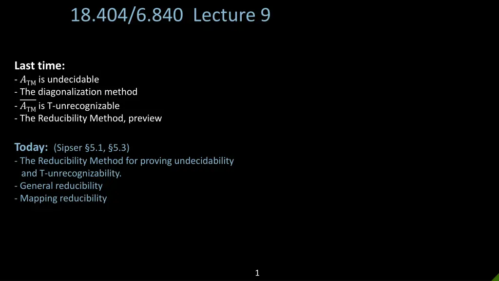 18 404 6 840 lecture 9